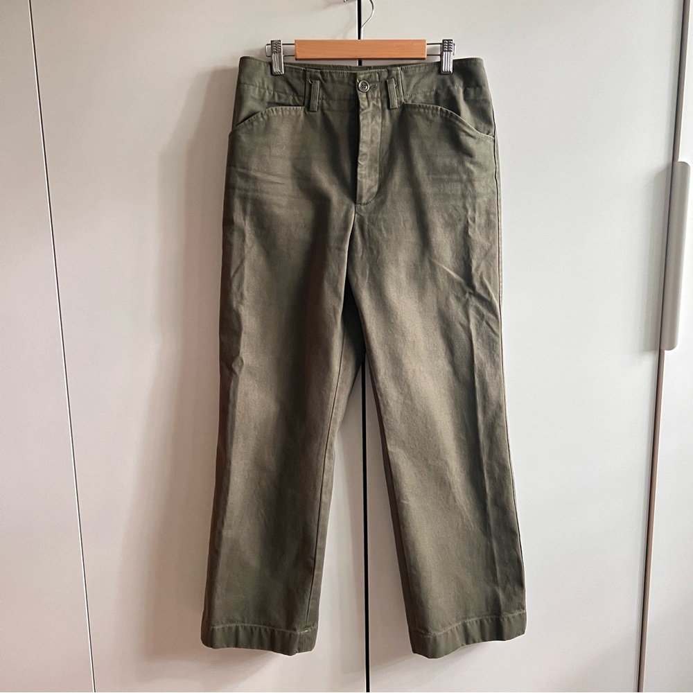 Authentic GUCCI Olive Green Men's Pants, size 44